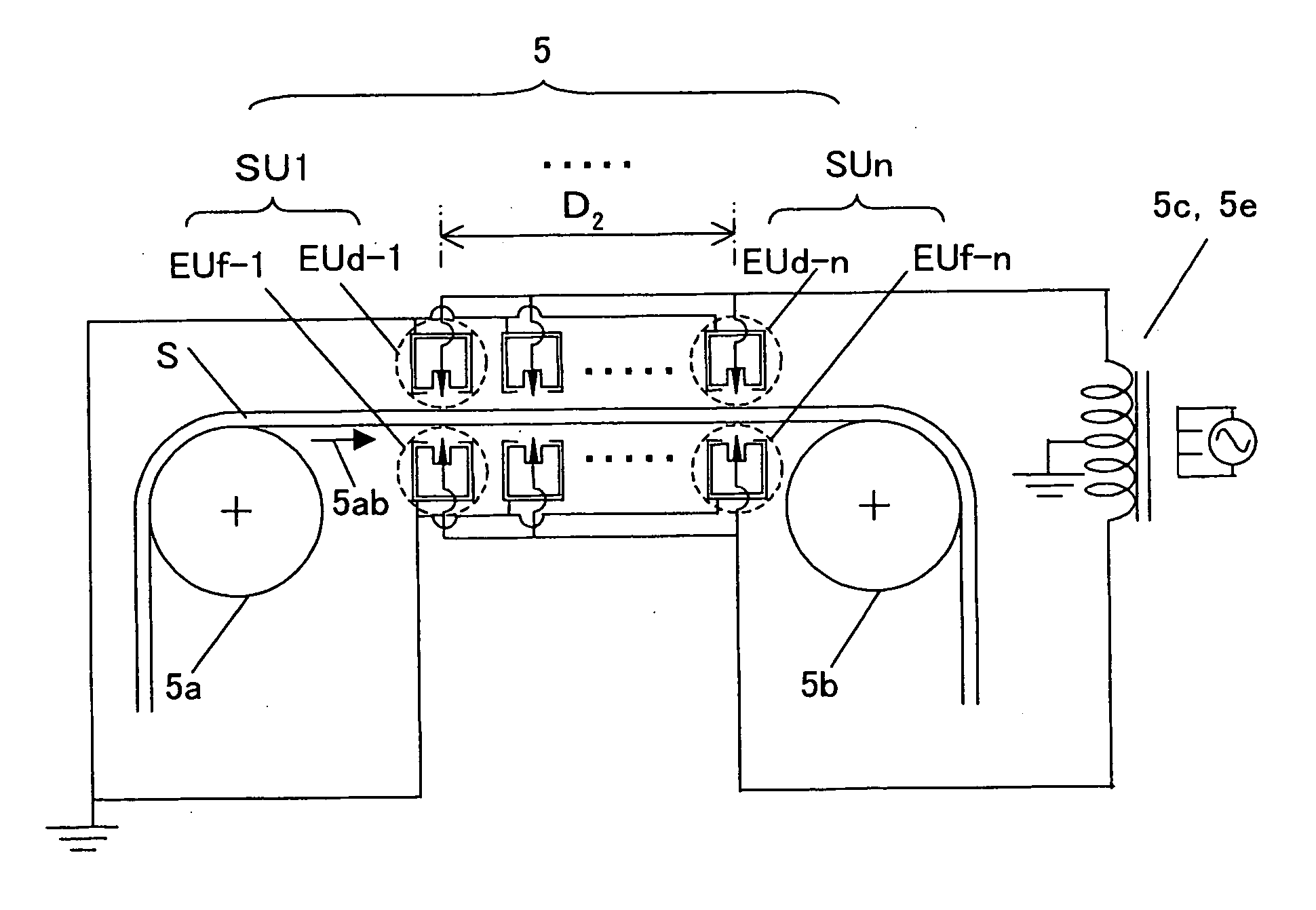 Static eliminator and a static eliminating method for an insulating sheet, a method for producing an insulating sheet, and an insulating sheet