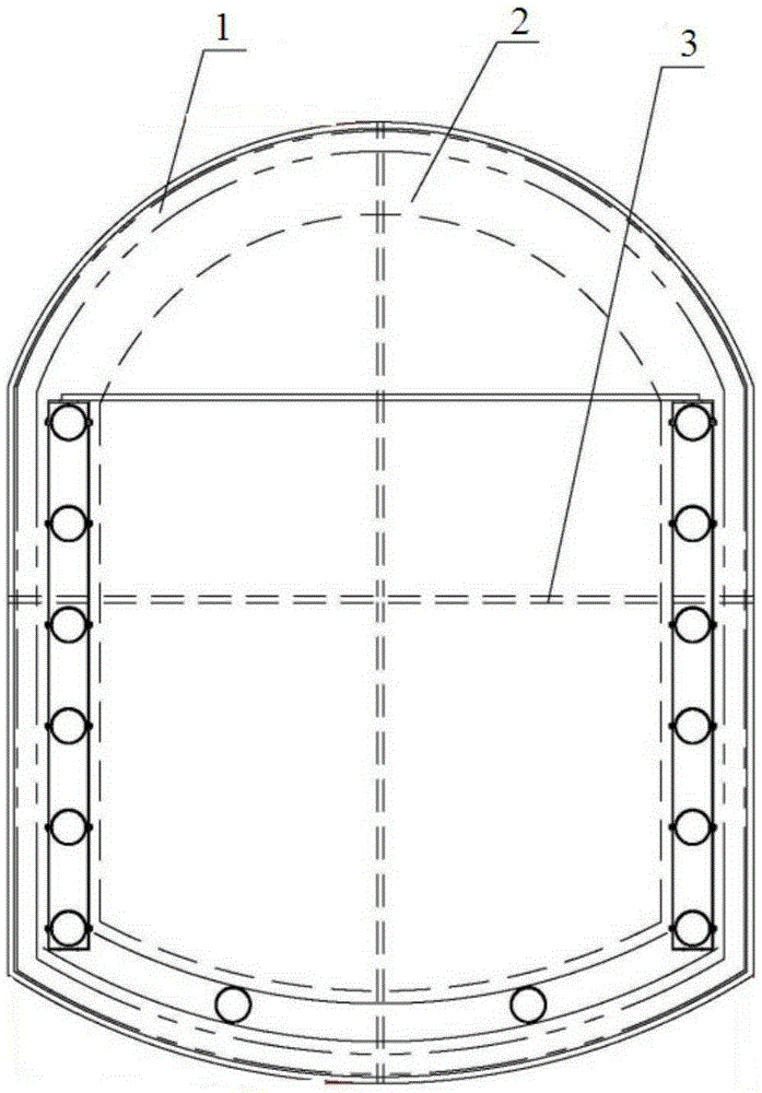 A horseshoe-shaped open shield body structure and its shield method construction technology