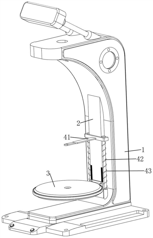 Optical lens center thickness measuring instrument