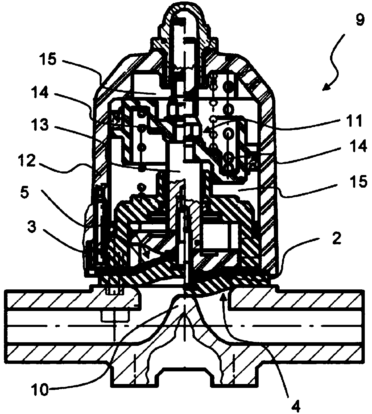 Diaphragm for diaphragm valve and manufacturing method thereof