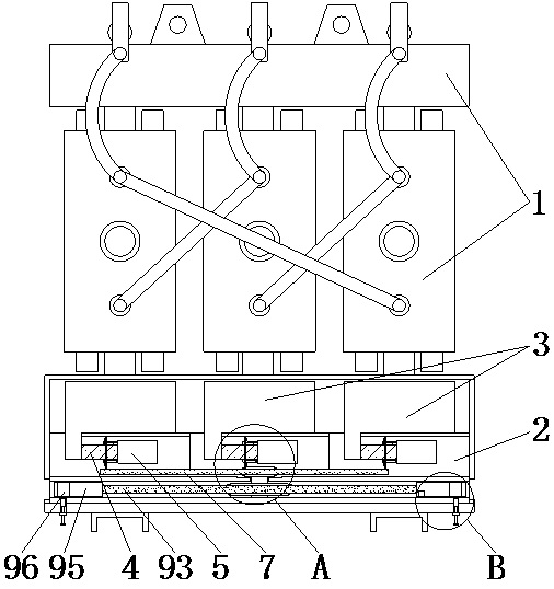 Resin insulation dry-type transformer