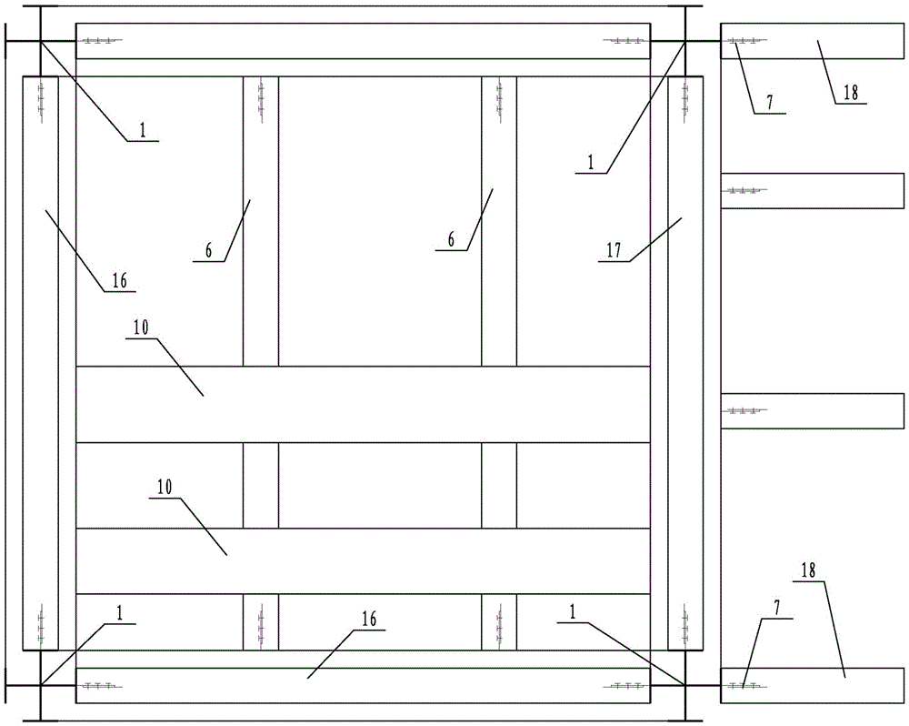 Floor system adopting cross-shaped beams