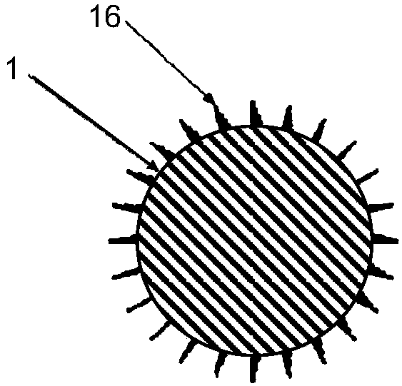 An airflow-assisted linear tooth electrode electrospinning device