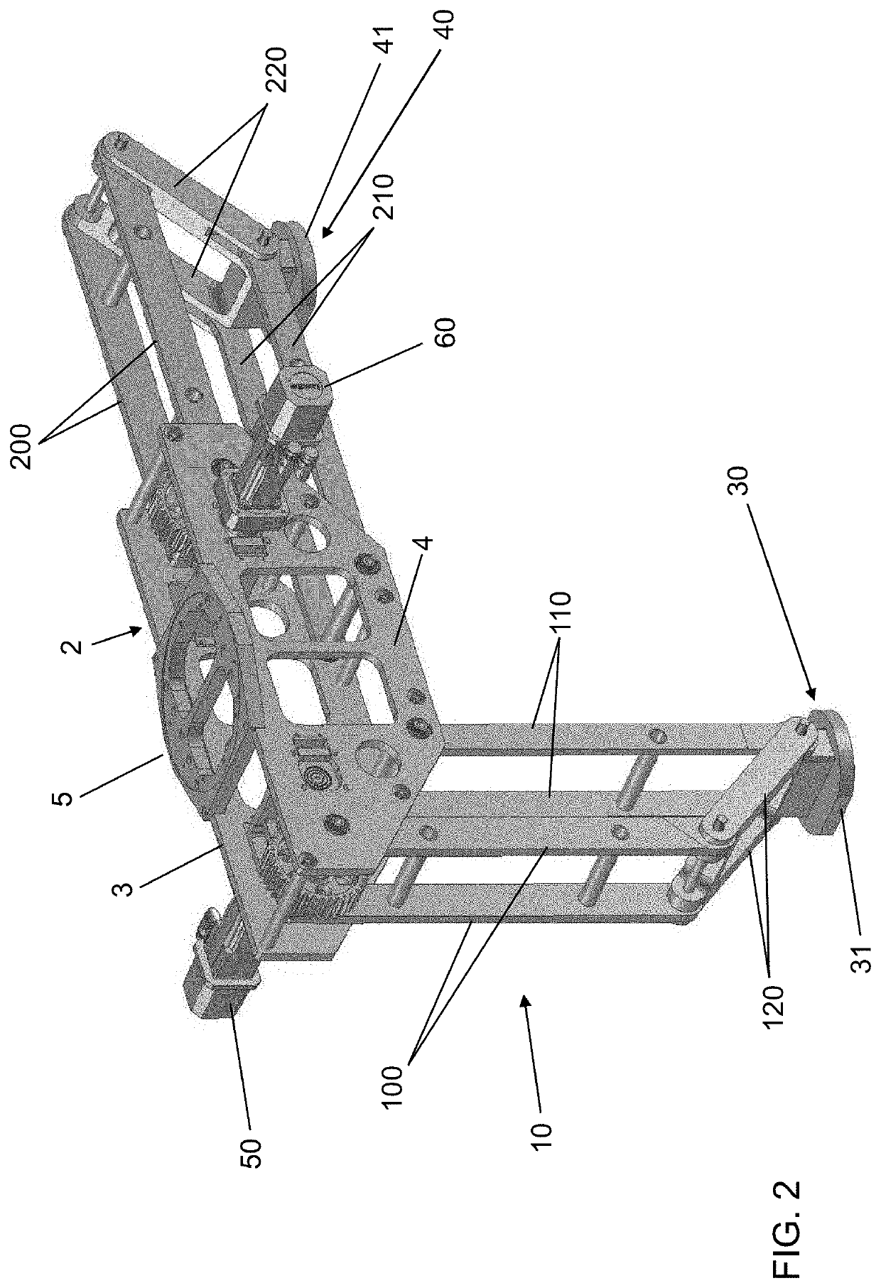 Gripping device, and apparatus for loading/unloading slab materials comprising said device