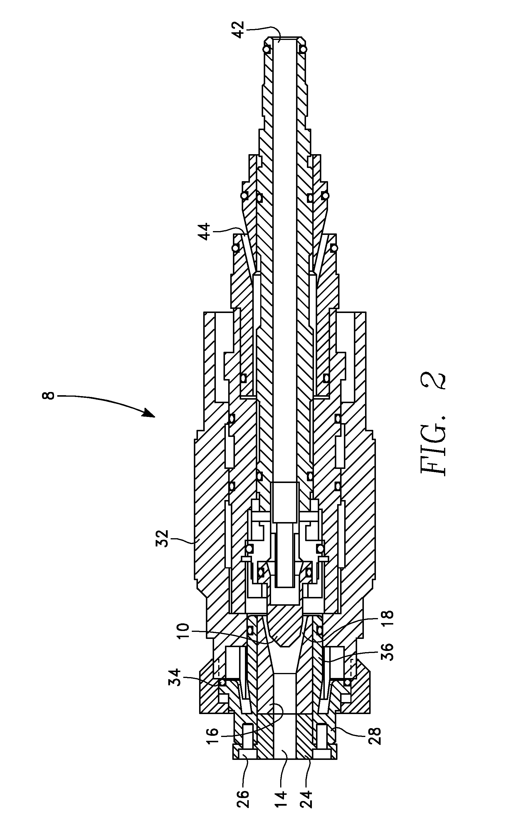 Hybrid nozzle for plasma spraying silicon