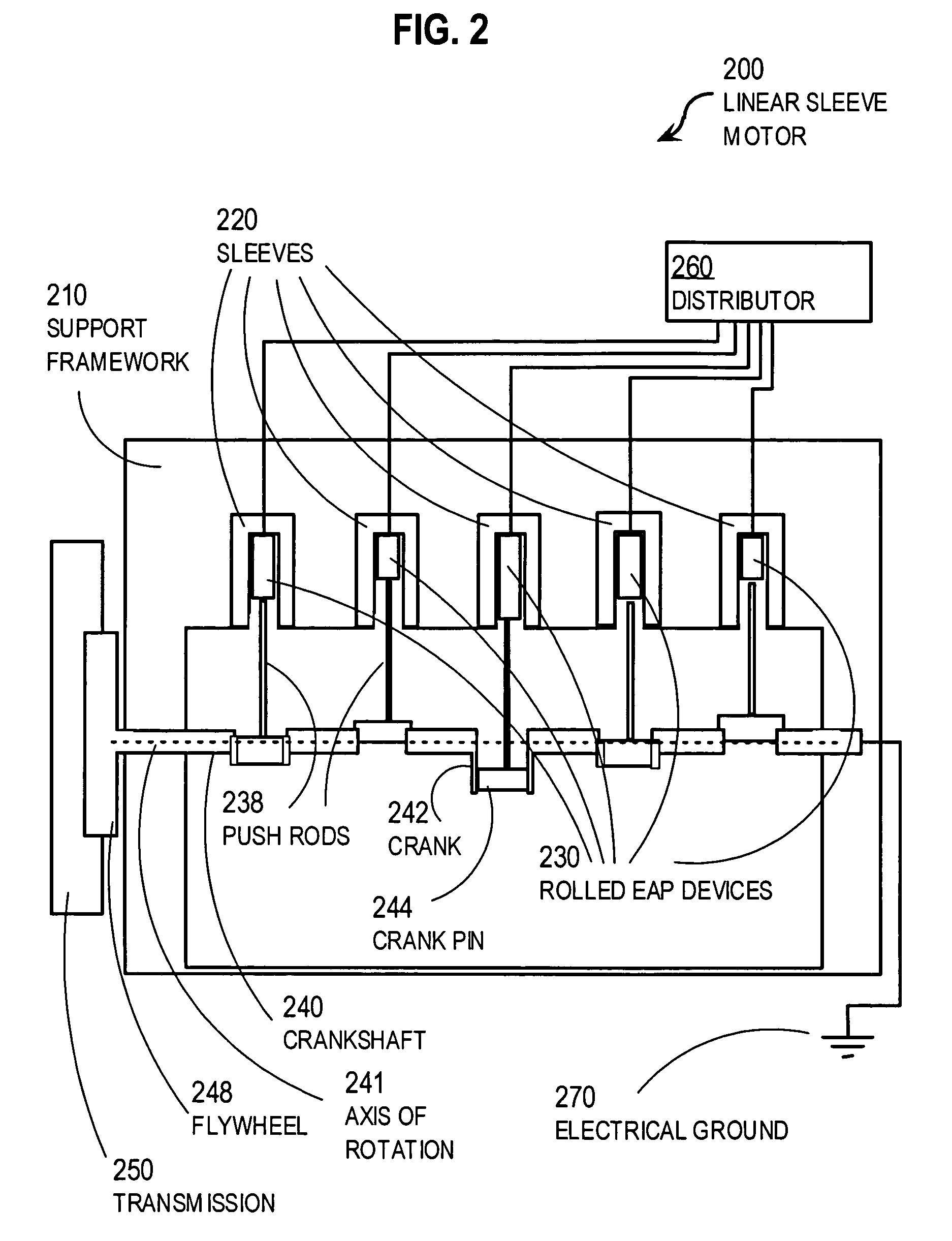 Dielectric motors with electrically conducting rotating drive shafts and vehicles using same