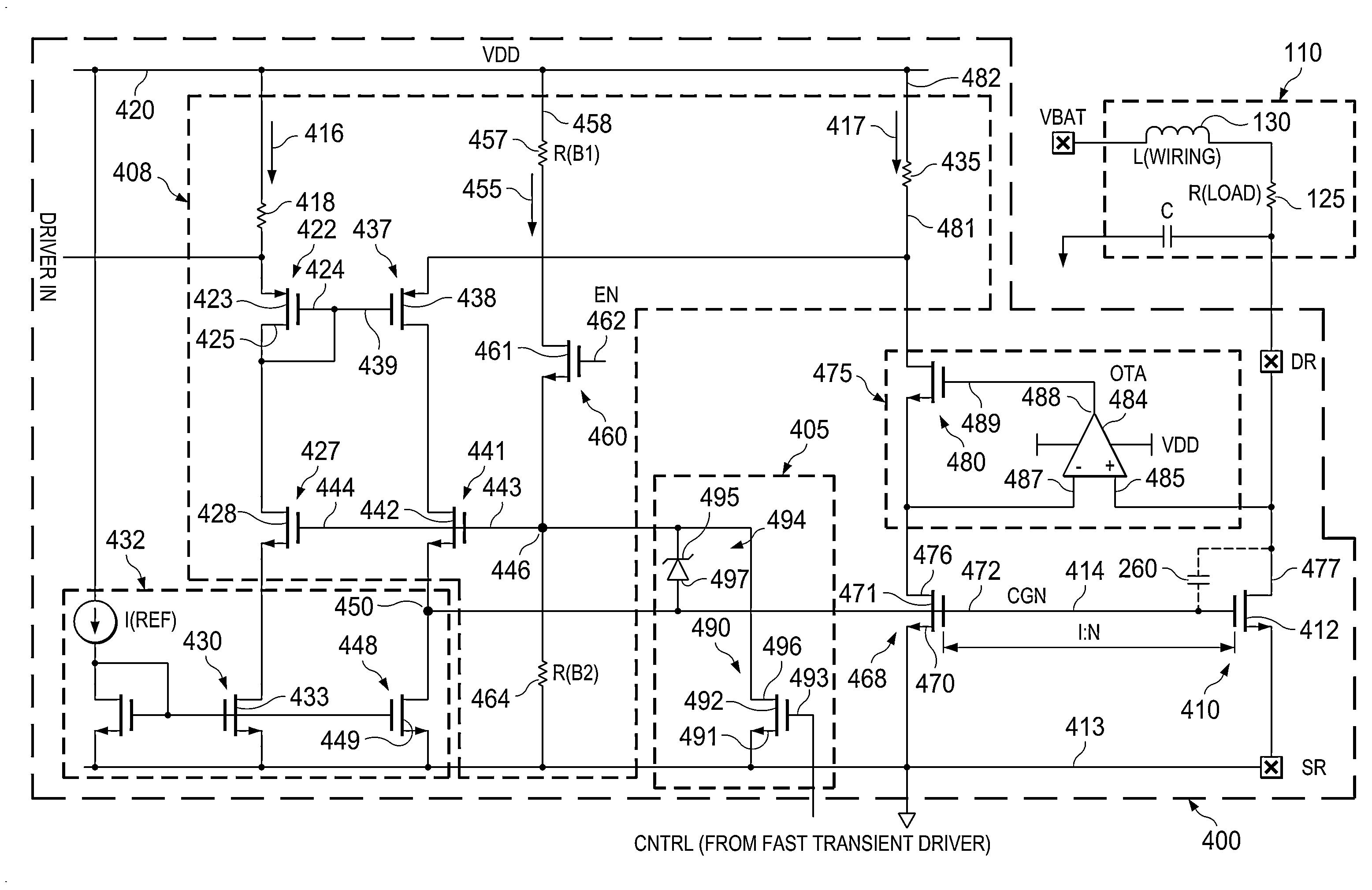 Driver current control apparatus and methods