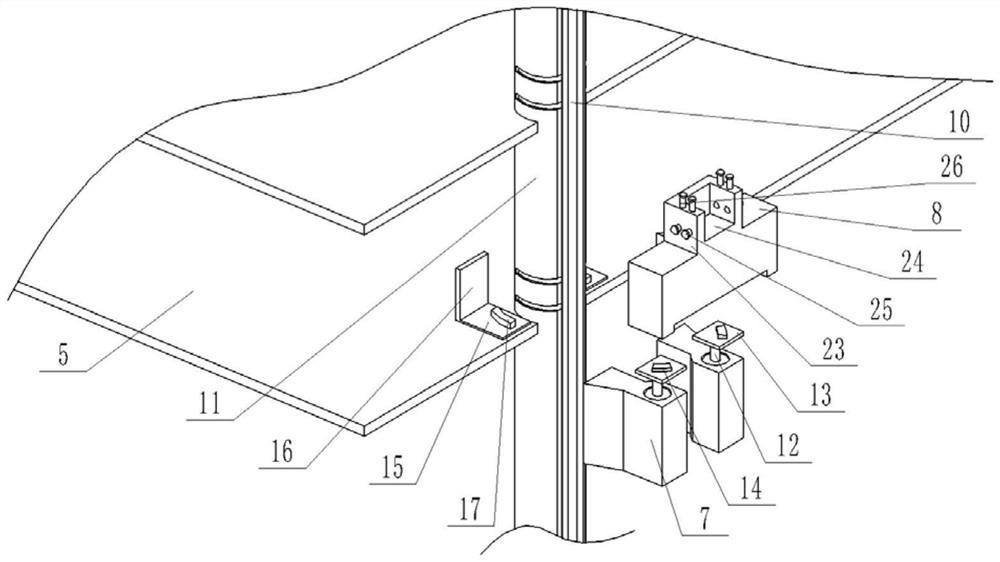Emergency disposal equipment and usage method for the overall lifting of air corridors between ultra-high group towers