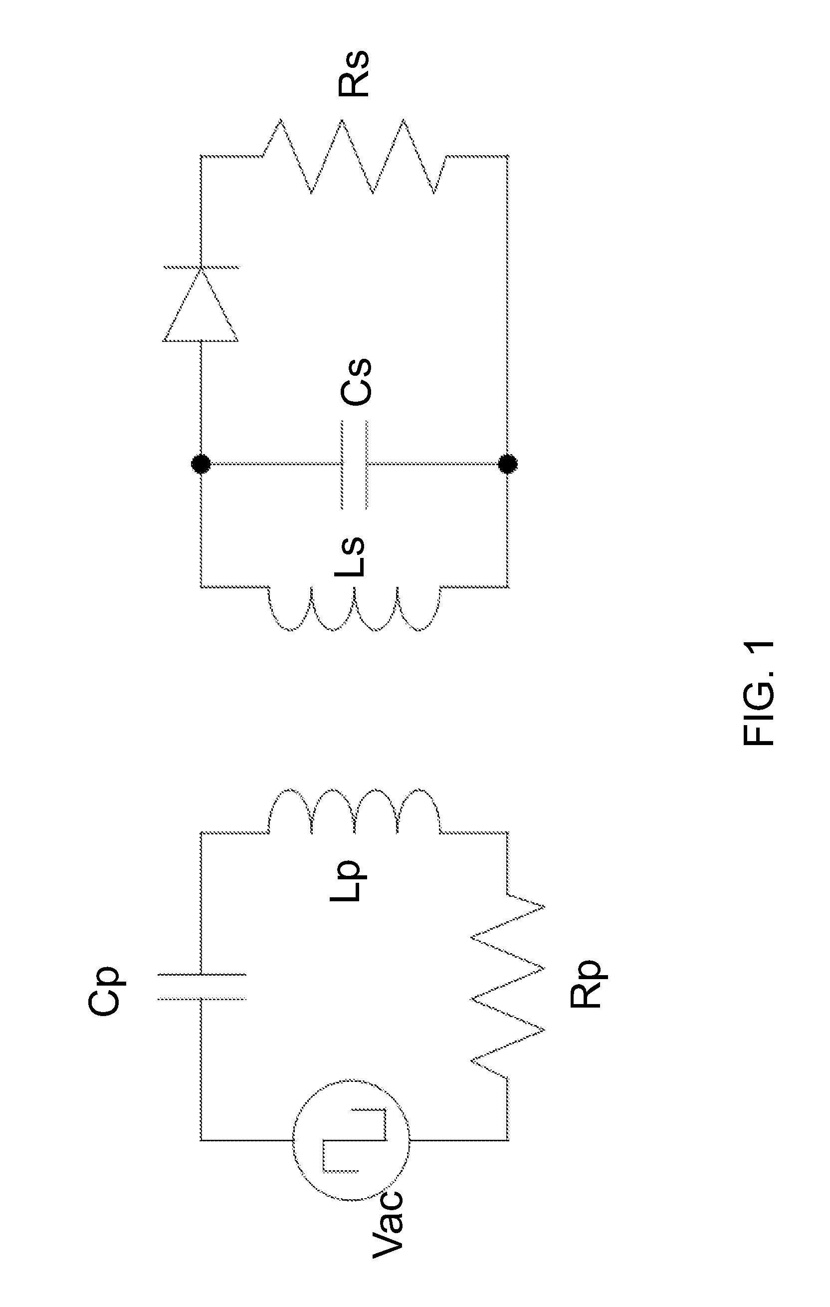 Off-resonance frequency operation for power transfer in a loosely coupled air core transformer