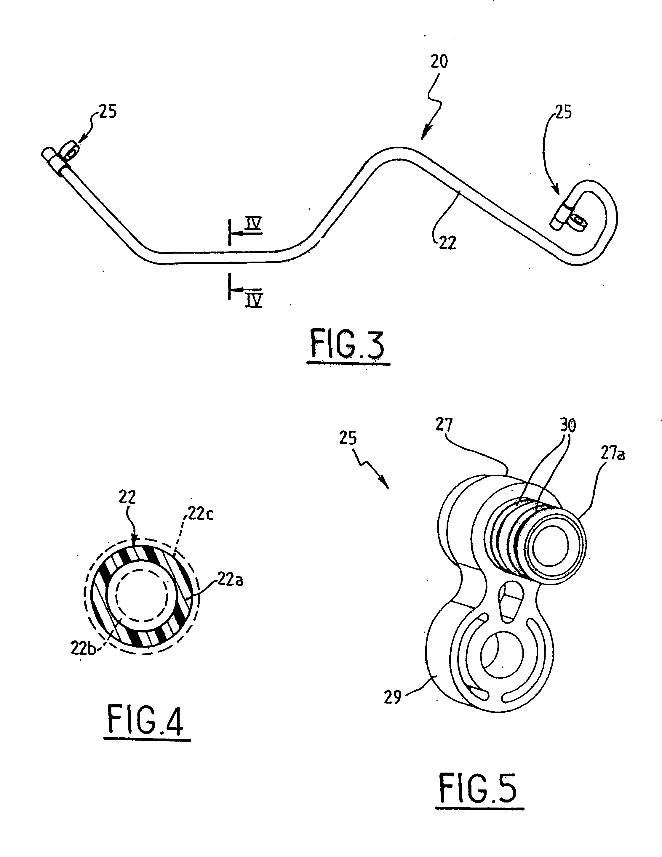 Tubular element for an air-conditioning circuit