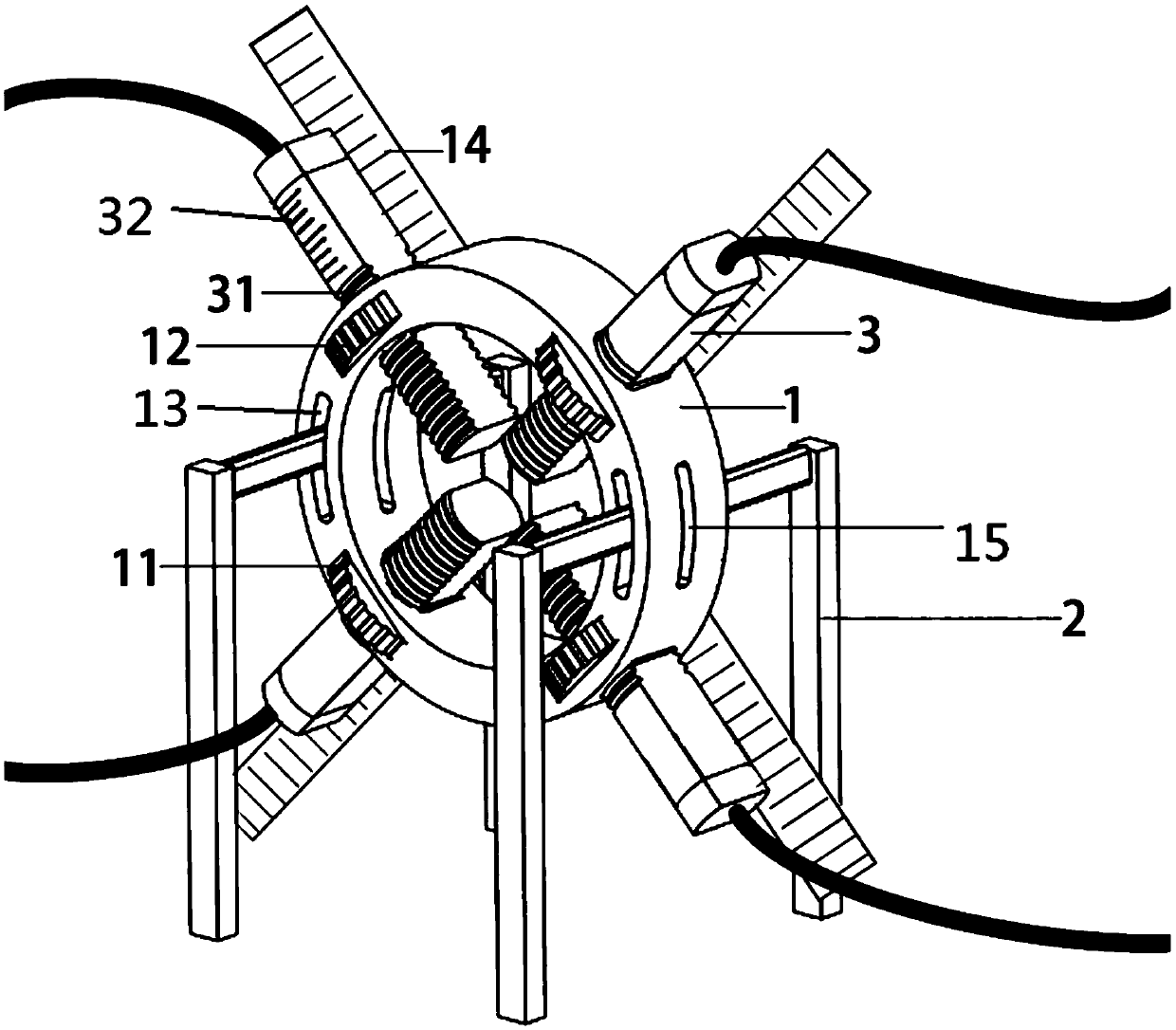 Impact-wave-based animal bone injury generation device and standardized fracture experiment method