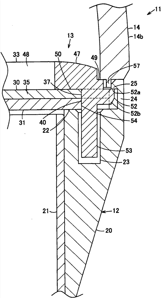 Light bulb type lamp and lighting device