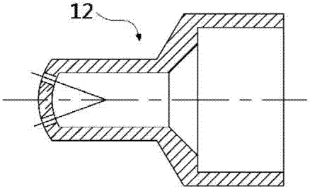 A multi-mechanism composite atomizing fuel nozzle structure