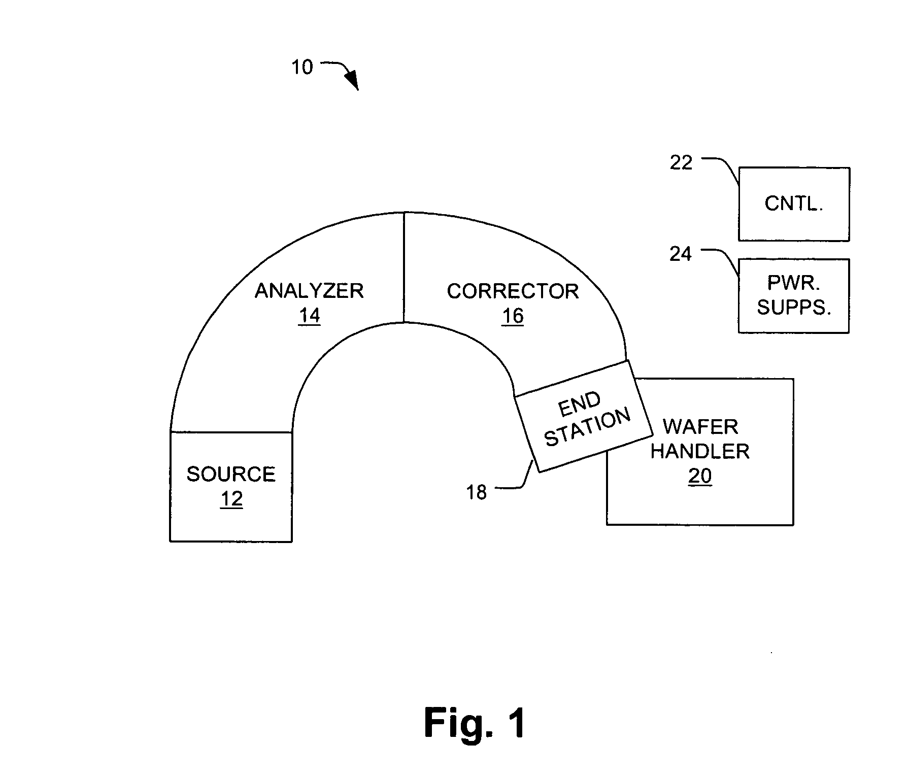 Source arc chamber for ion implanter having repeller electrode mounted to external insulator