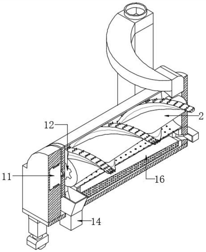 Sewage purification and separation equipment for pig breeding