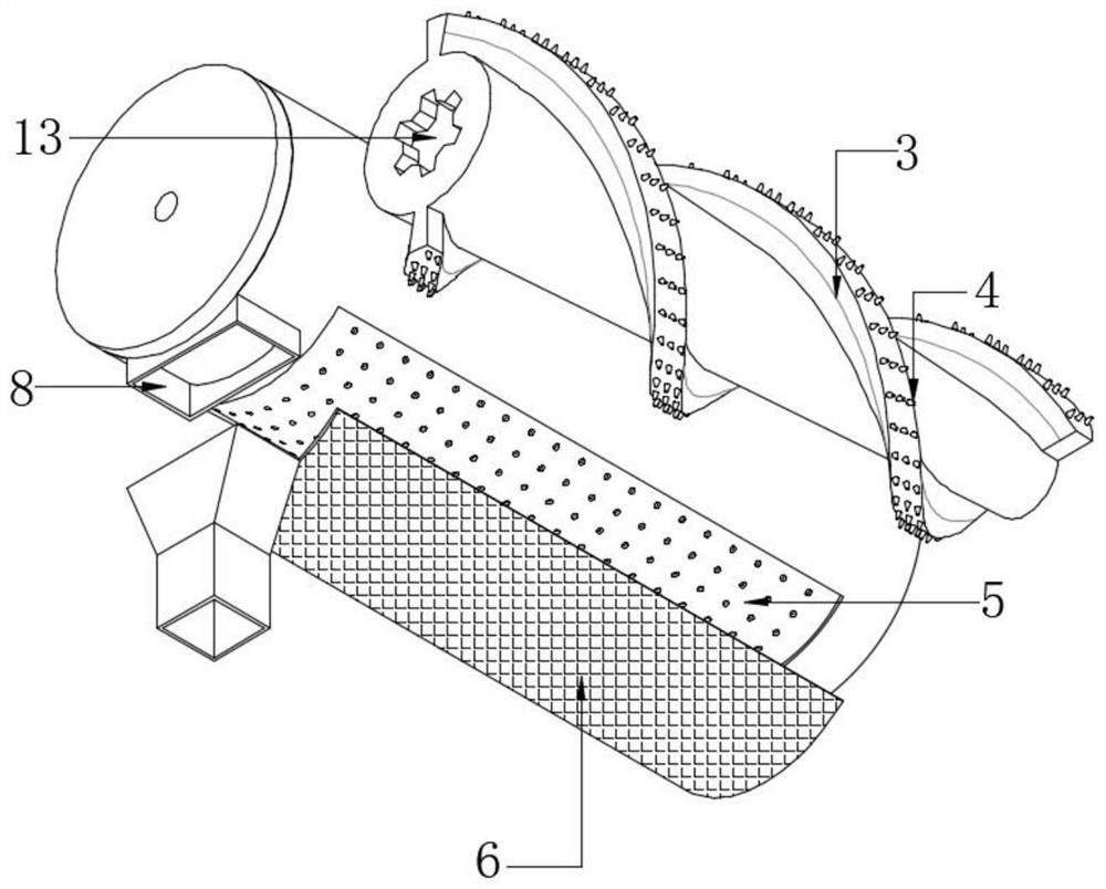 Sewage purification and separation equipment for pig breeding