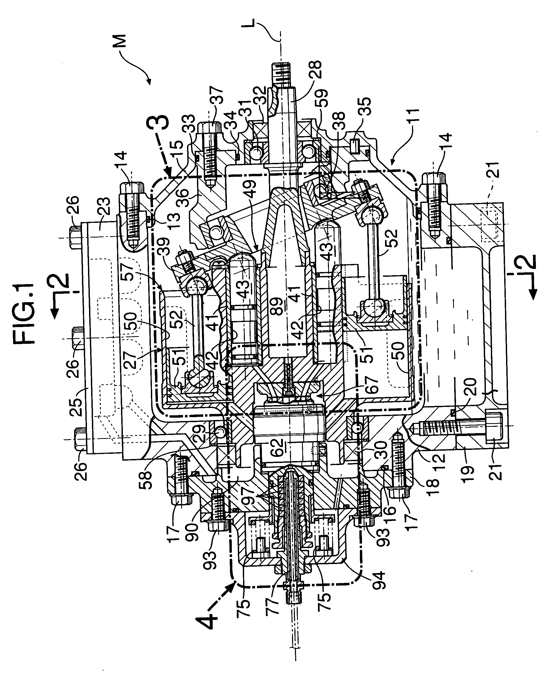 Rotary type fluid machine