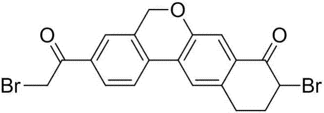 Preparation method of 10,11-dihydro-5H-benzo[d]naphtha[2,3-b]pyranone derivative