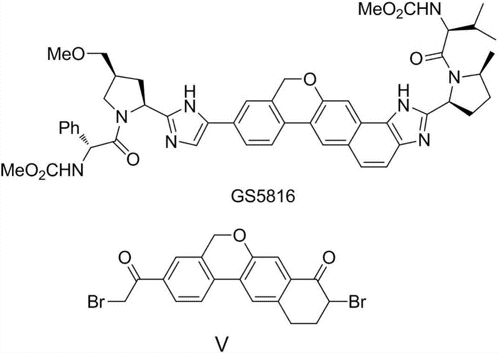 Preparation method of 10,11-dihydro-5H-benzo[d]naphtha[2,3-b]pyranone derivative