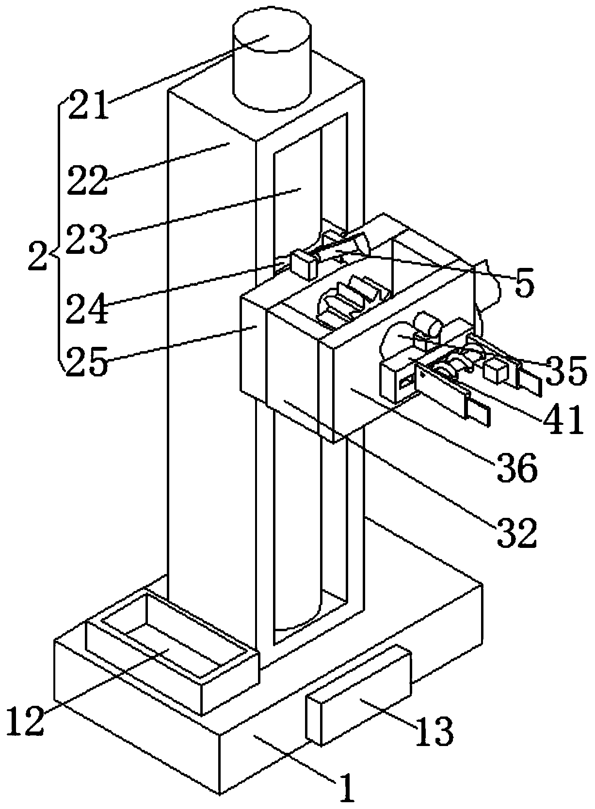 Crown repair adjacent gap dynamometer for stomatology department