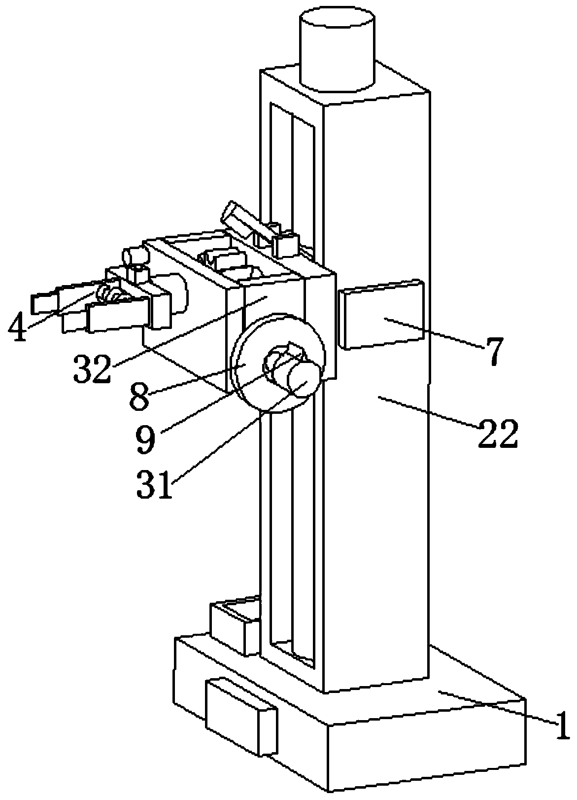 Crown repair adjacent gap dynamometer for stomatology department