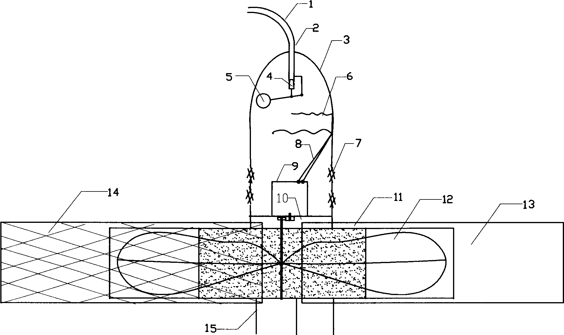 Apparatus for desalinate sea water by new process