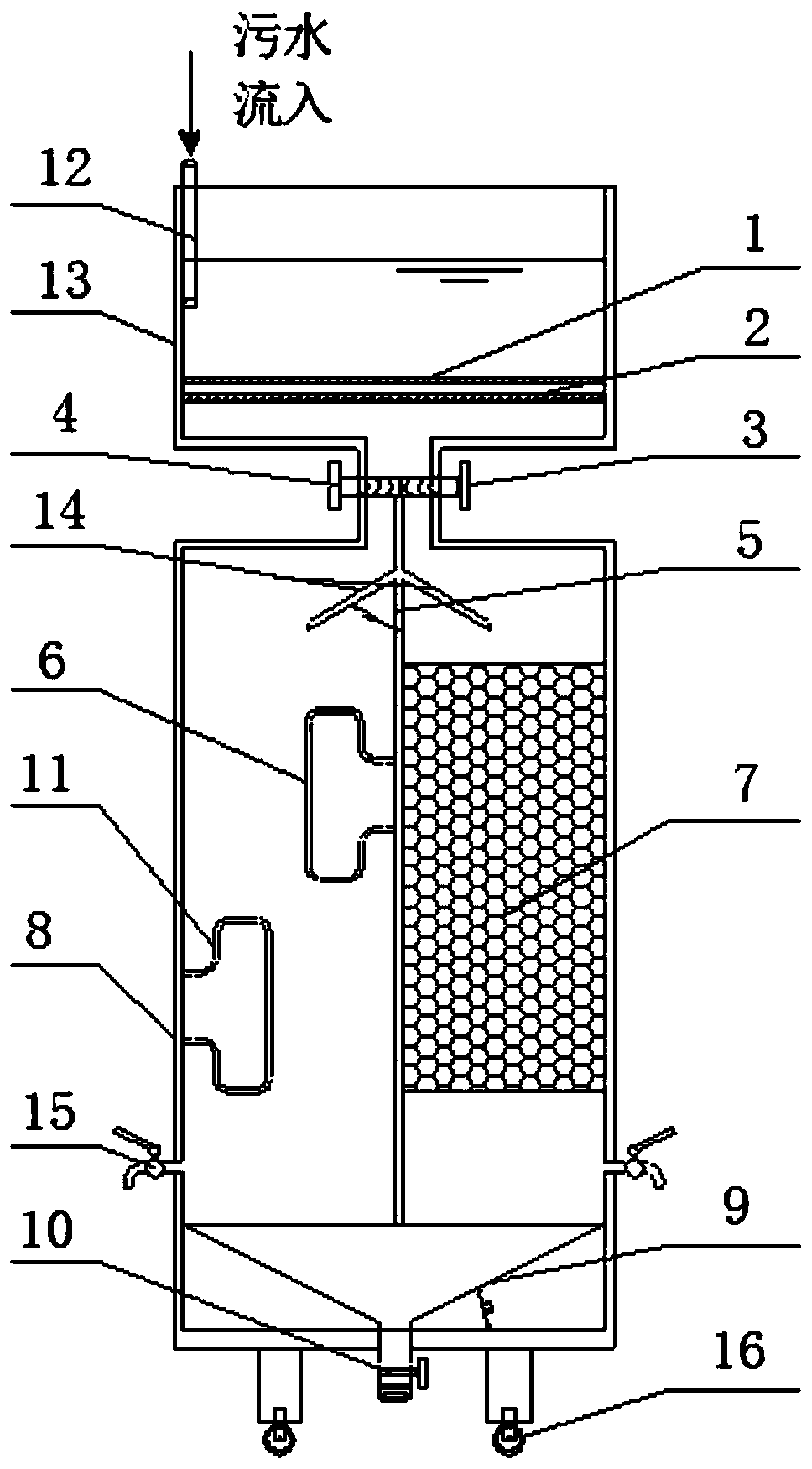 Simple water purification device