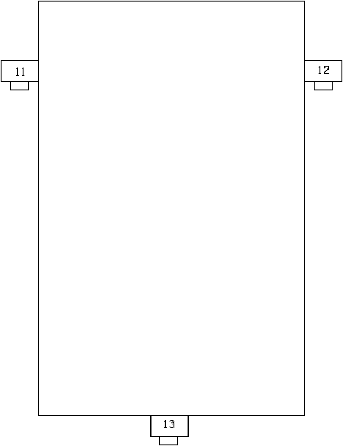 Automobile 360-degree visual-angle monitoring system and automobile using the same