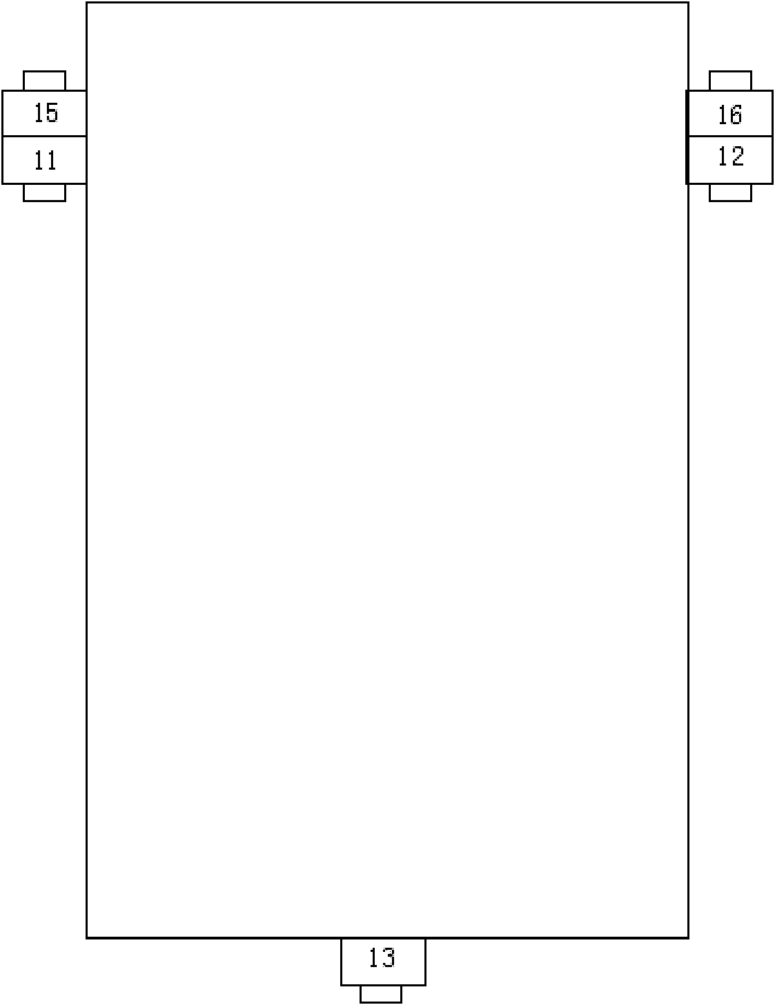 Automobile 360-degree visual-angle monitoring system and automobile using the same