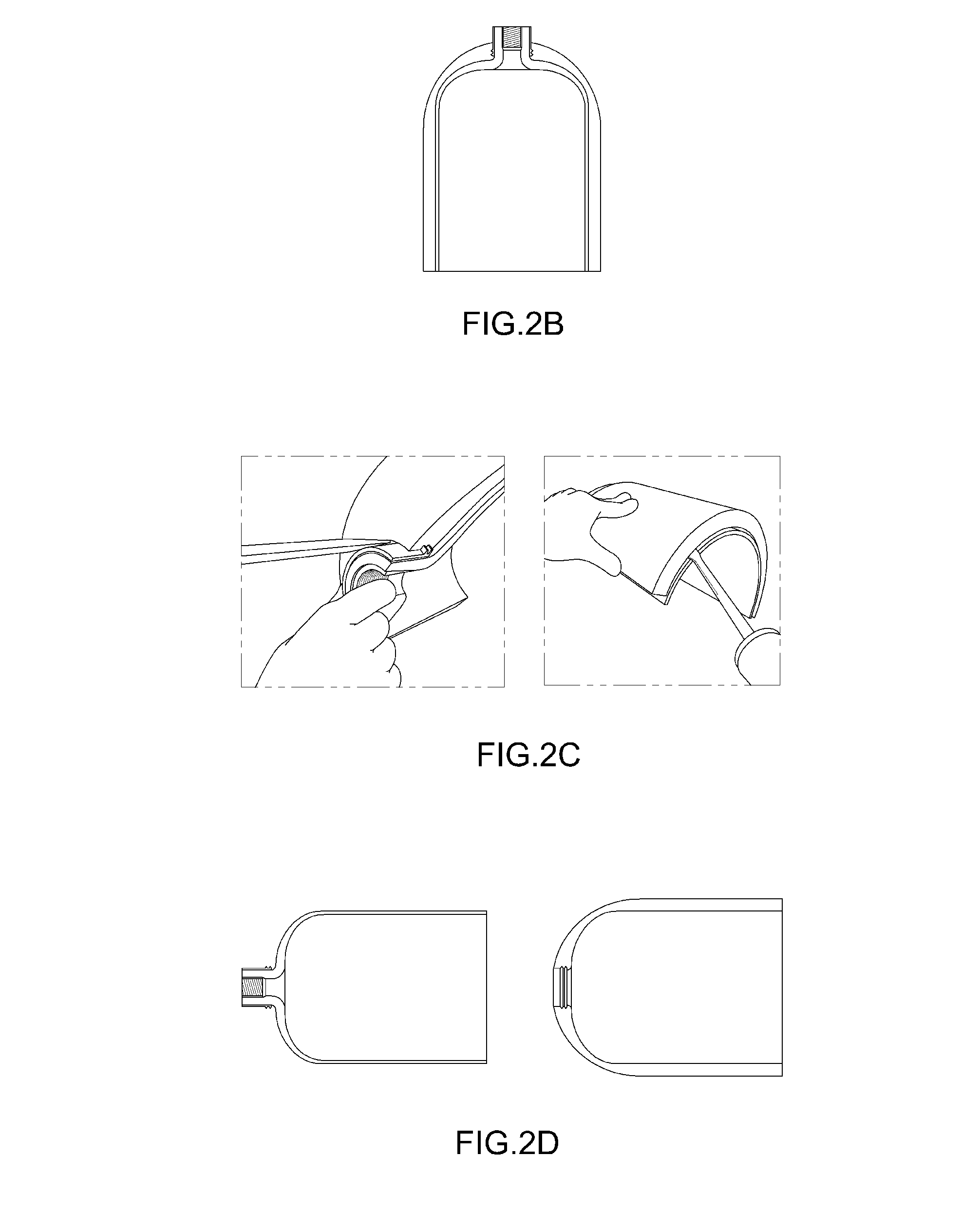 Method of recycling composite container for high-pressure gas