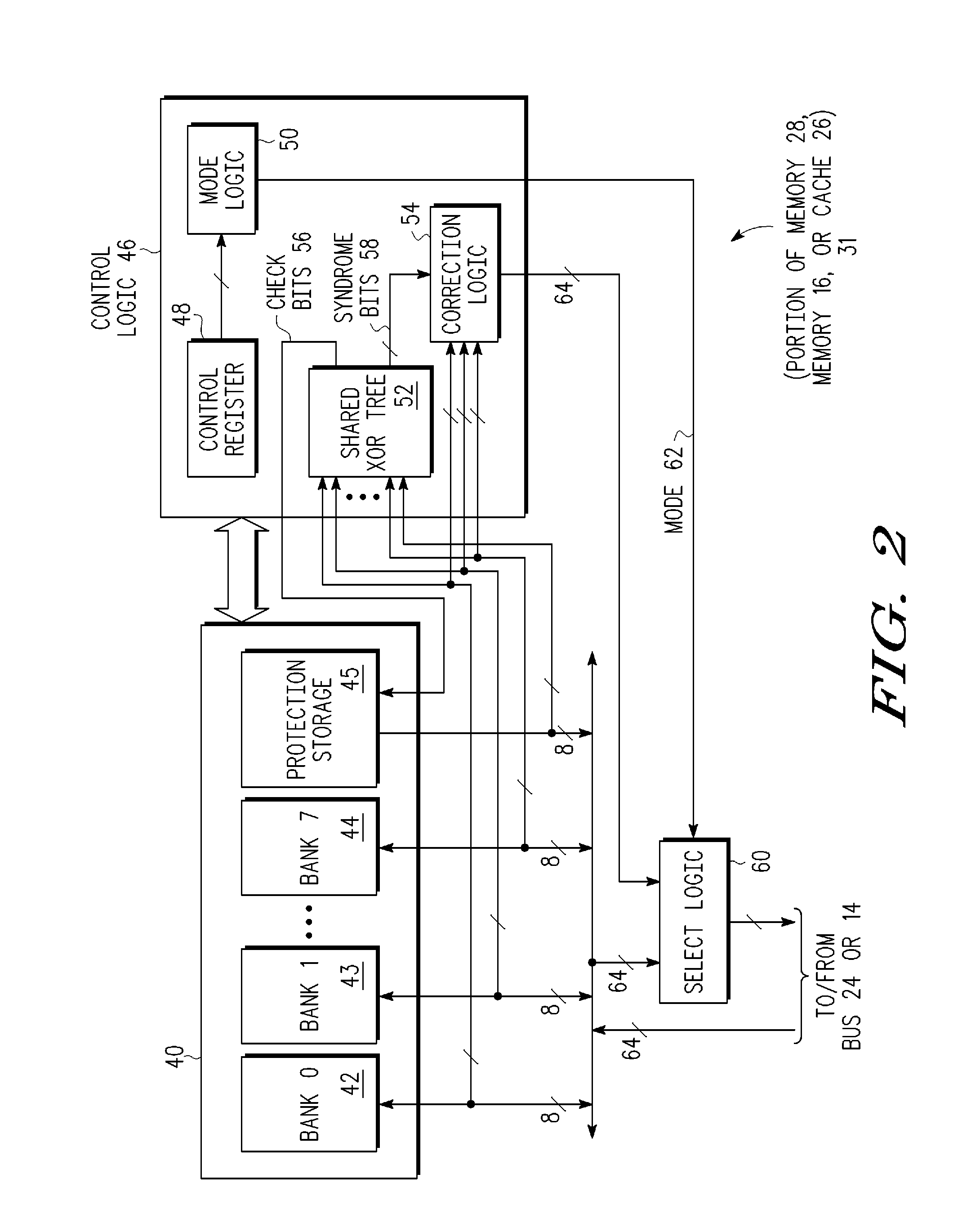 Configurable pipeline based on error detection mode in a data processing system