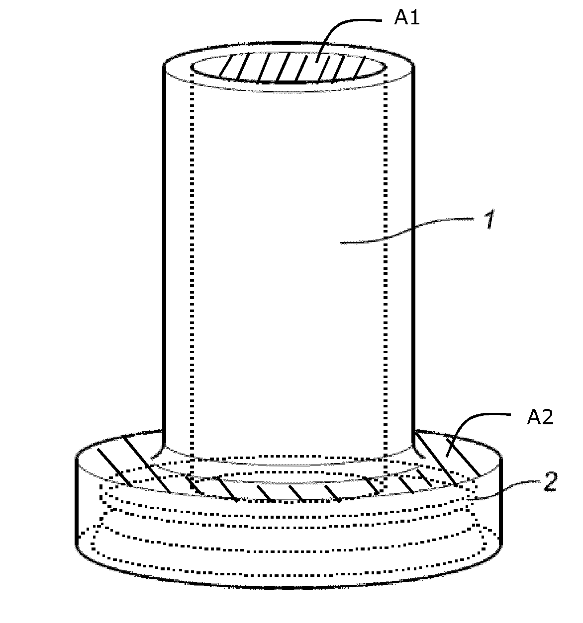 Liquid medium and sample vial for use in a method for detecting cancerous cells in a cell sample