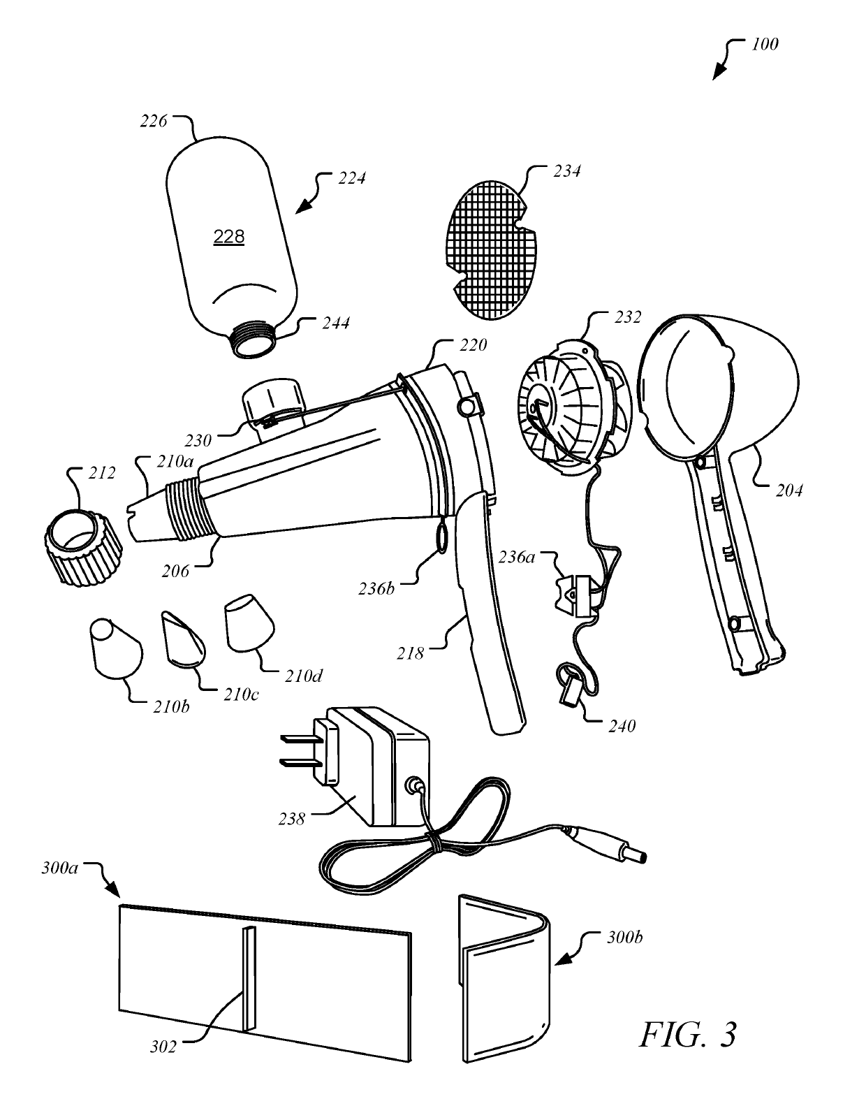 Handheld assembly and method for uniform decoration of the sidewall for foodstuff