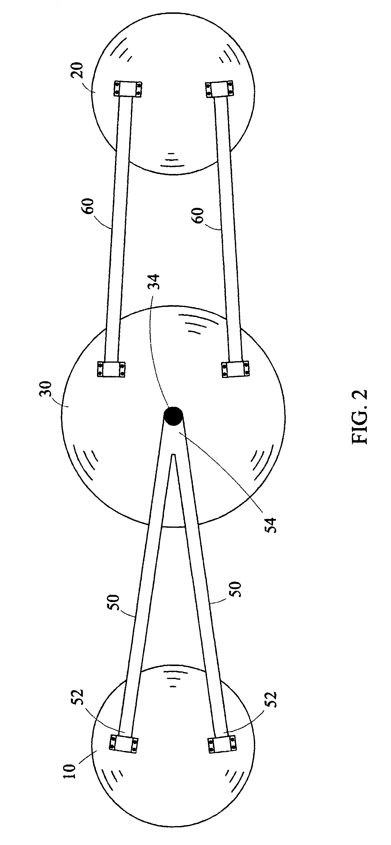 Wave powered electric generating device