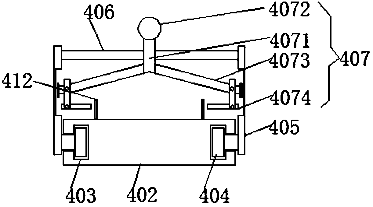 High-altitude wall decoration device capable of replacing climbing operation