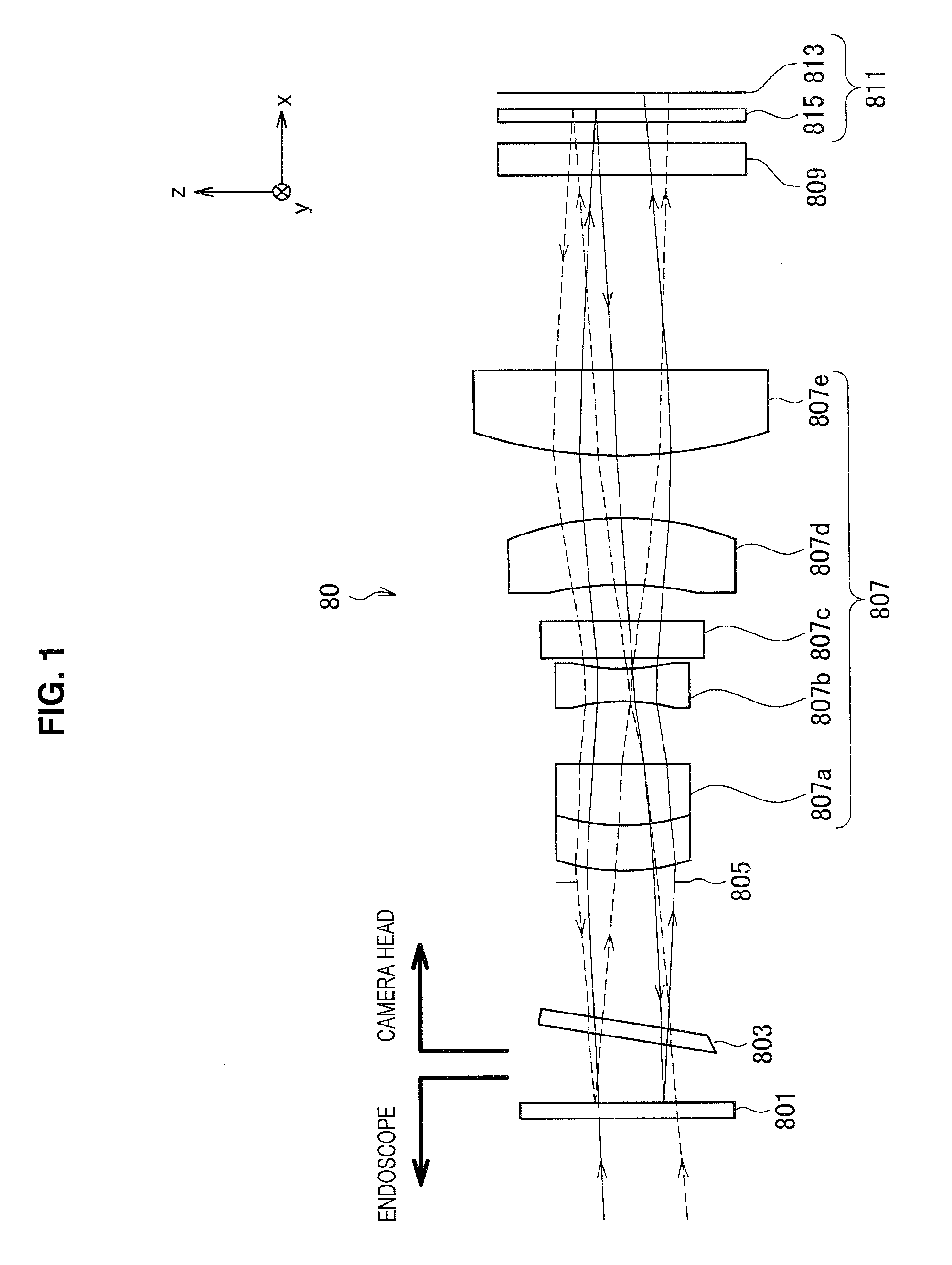 Endoscopic camera head