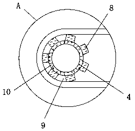 Relaxation device for polyester fabric dyeing