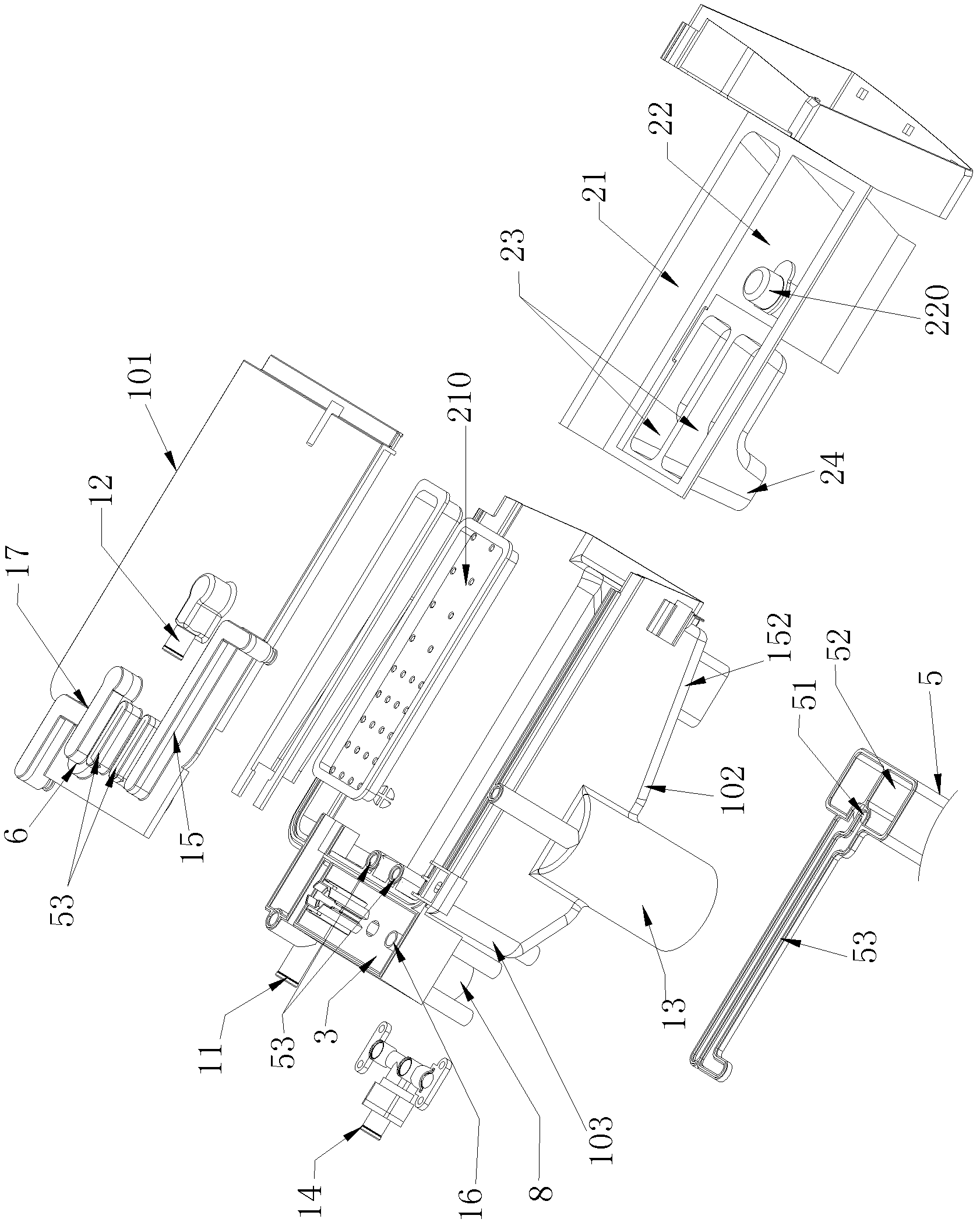 Device for automatically feeding detergent, and control method