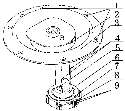 Valve driving device for irrigation