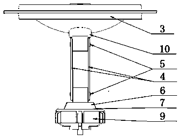 Valve driving device for irrigation