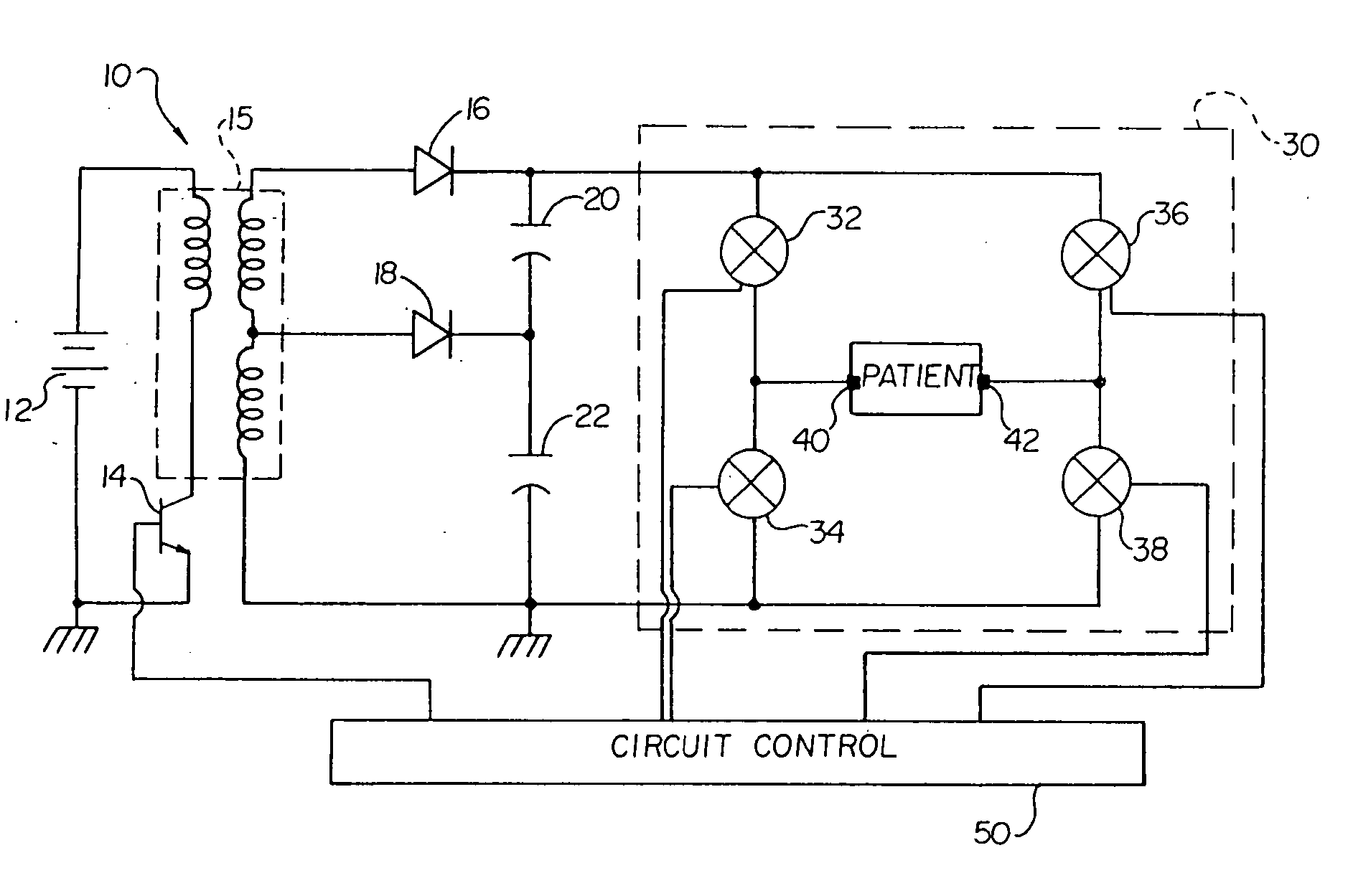 H-bridge with sensing circuit