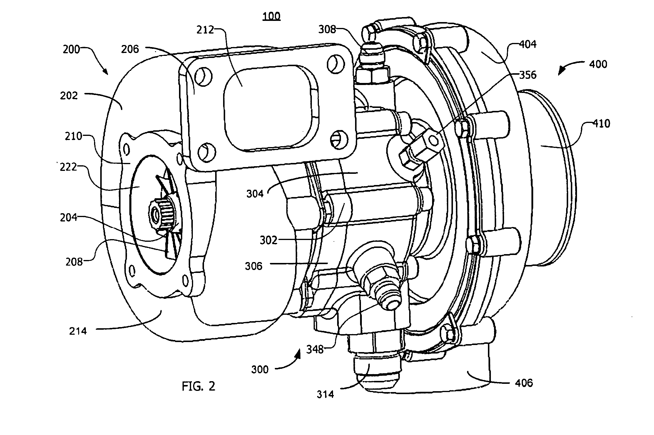 Cooling an Electrically Controlled Turbocharger