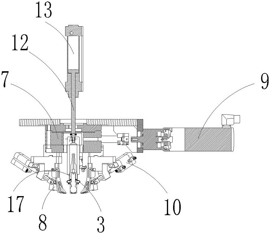Assembling mechanism of automobile stabilizer bar dust cover and assembling method of assembling mechanism