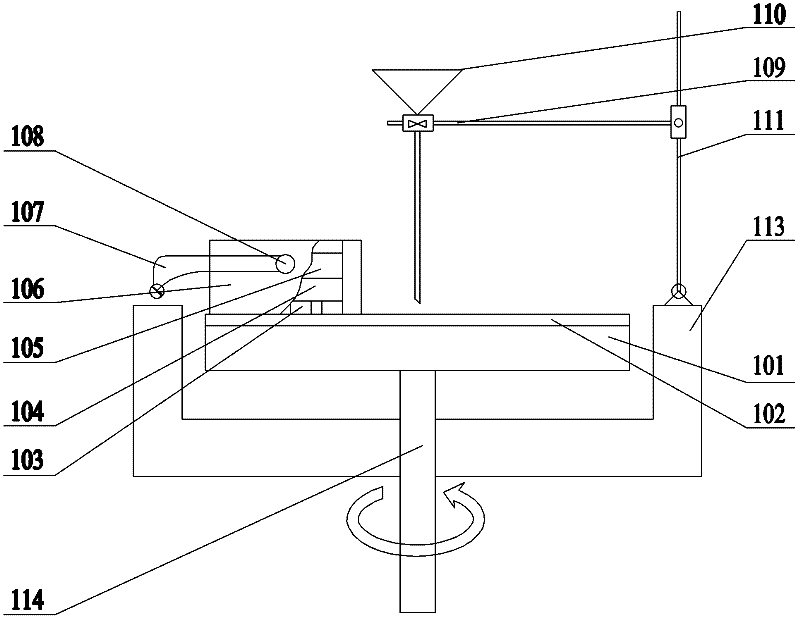 Sapphire substrate polishing device and process