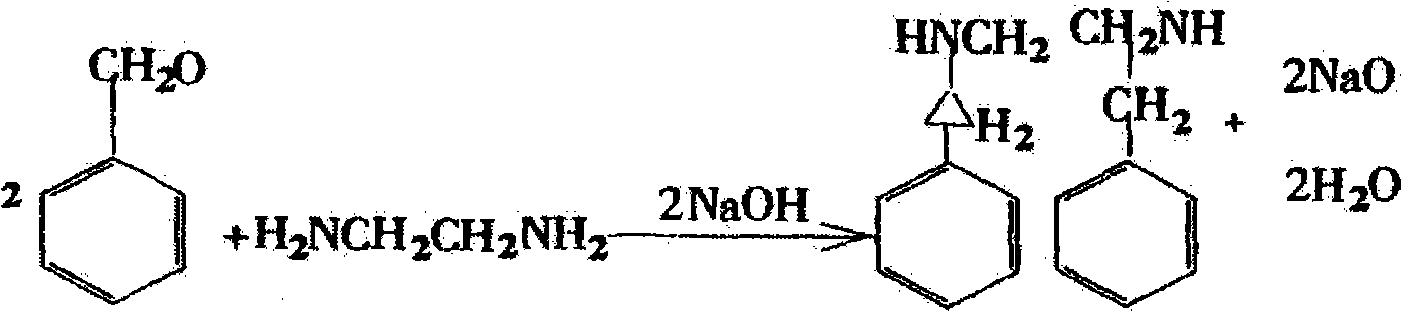 Preparation methods of dibenzyl ethylenediamine and acetate thereof