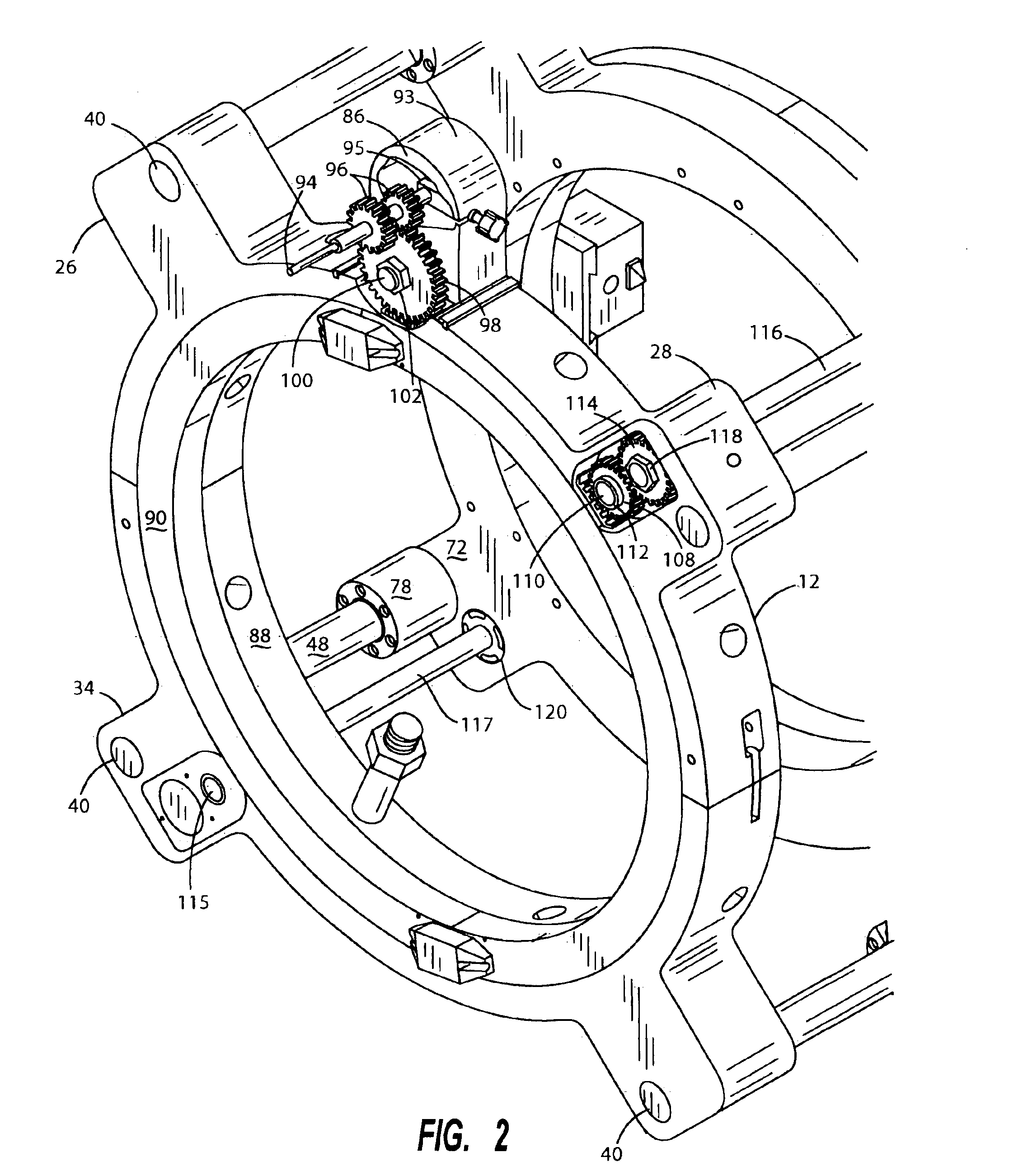 Journal turning lathe having dual feed screw drive