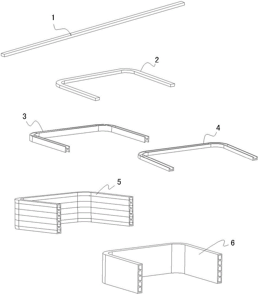 Isothermal forward and backward composite extrusion and vacuum diffusion welding composite producing method of cladding first wall