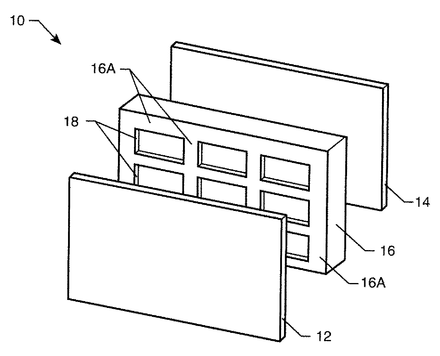 Composite Panel with Reinforced Recesses