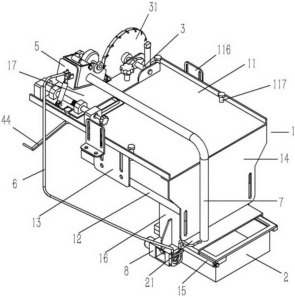 Full-automatic edge gumming device of tentering and setting machine
