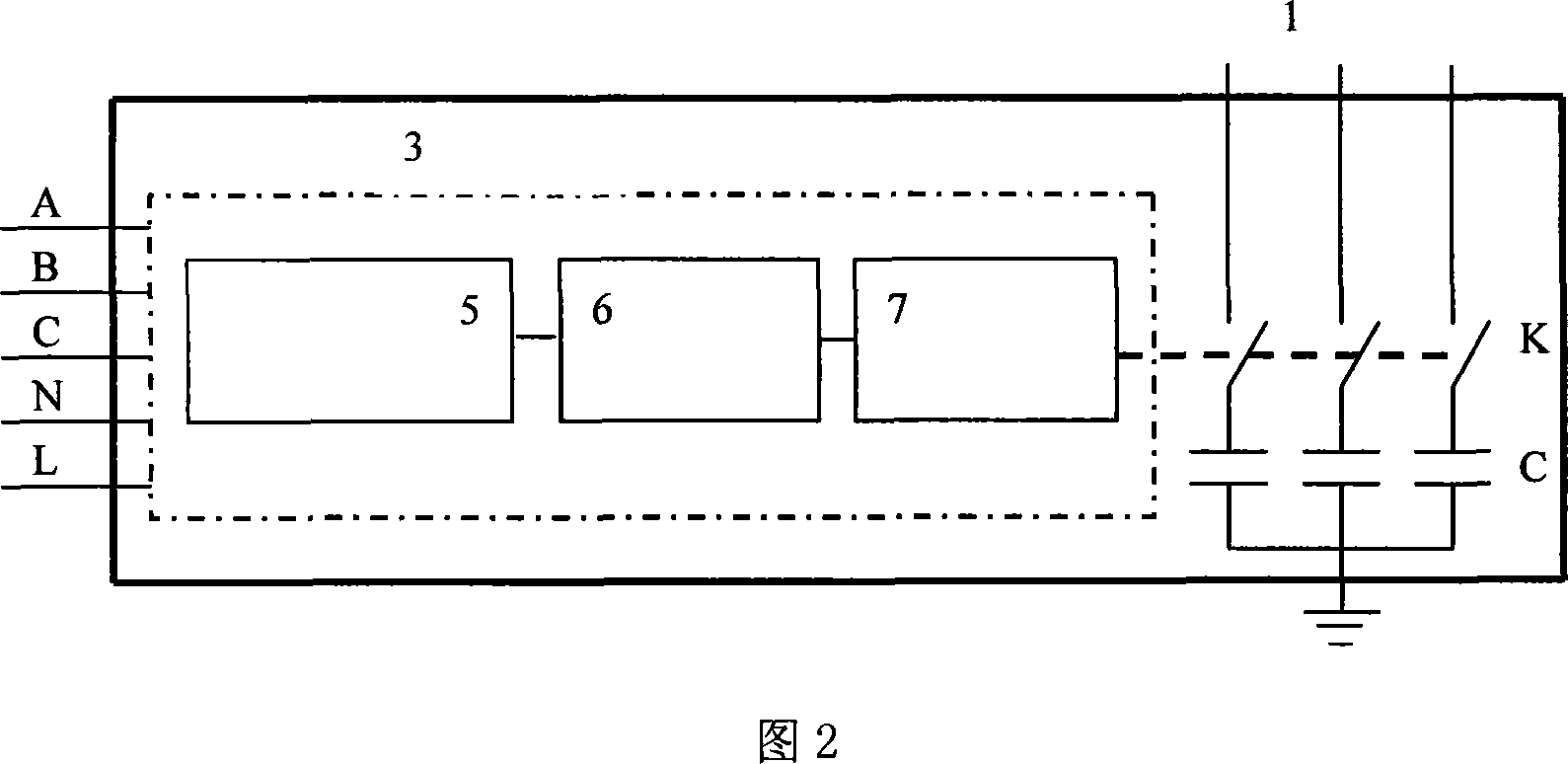 Stable status zero-sequence current increase and assistance device and method